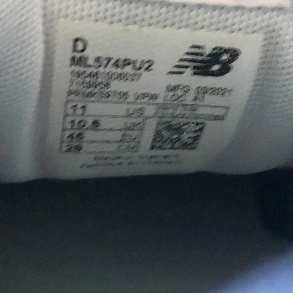 NEW BALANCE 574 'Natural Indigo' Men’s Size 11 in Preloved Condition! - Picture 7 of 9